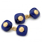 Lapis lazuli cufflinks