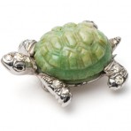 Mid-20th Century tortoise brooch